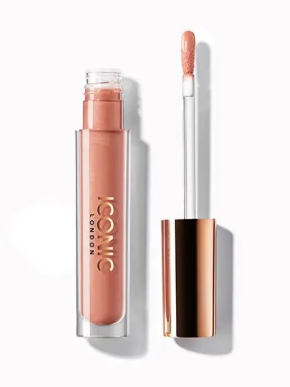 ICONIC LONDON Lip Plumping Gloss in Nude Tan/Nearly Nude Full Size
